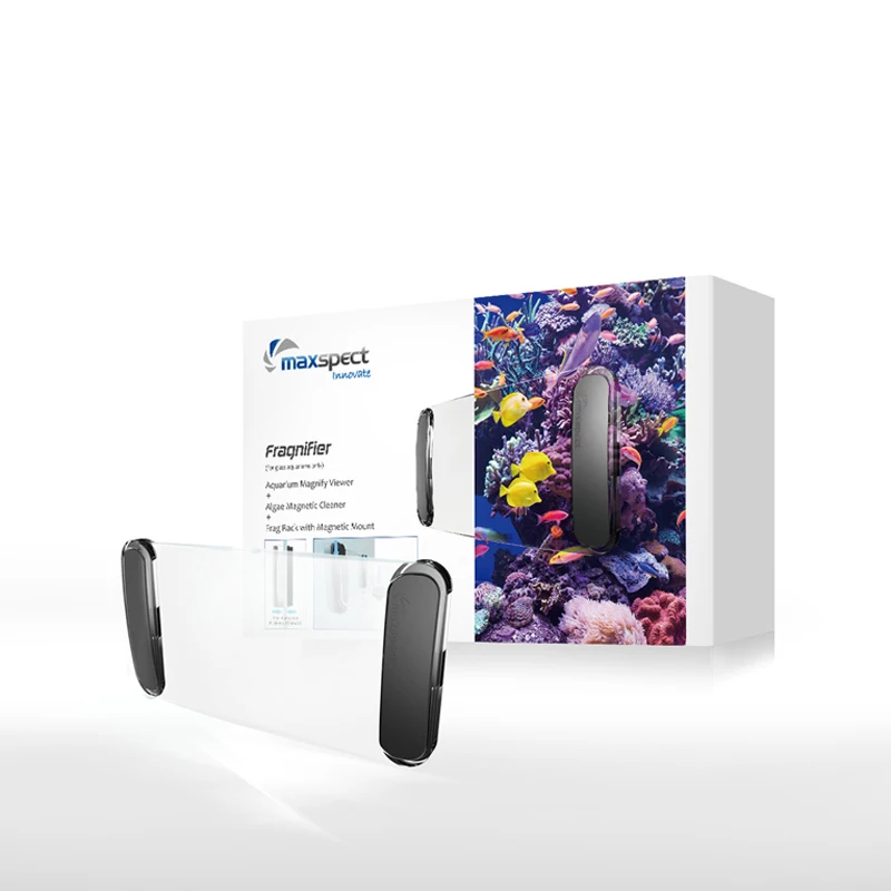 US $114.27 Maxspect Multifunctional Fish Tank Fragnifier Magnifying View Magnetic Brush Frag Rack