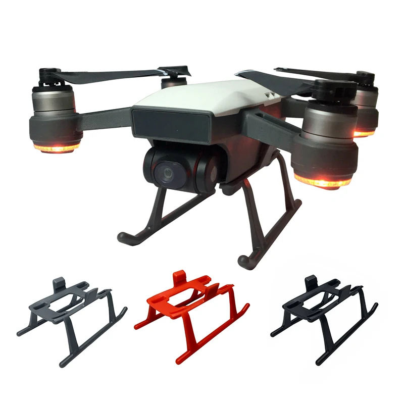 DJI Spark Landing Gear Kits 3CM Height Extender Legs for Spark Drone Protector Light Weight Quick Release Feet Protective Parts