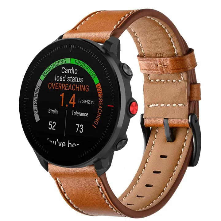 Ремешок из натуральной кожи для часов Polar Vantage M сменный Браслет для часов Ремешок
