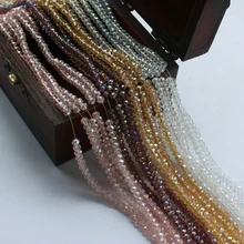 STENYA 4*3 мм Хрустальный чешский бисер форма Рондель смешанный цвет ювелирных изделий Лариат серьги браслет ожерелье аксессуары Декор