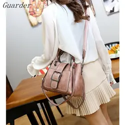 Guarder, новинка 2019, женская сумка-мессенджер, винтажная сумка на плечо, женская дизайнерская сумка, высокое качество, PU кожаная женская сумка