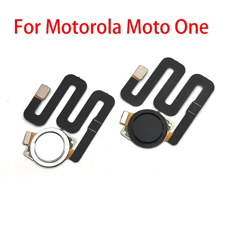 

5pcs Home Button FingerPrint Touch ID Sensor Flex Cable Ribbon Replacement Parts For Motorola Moto One