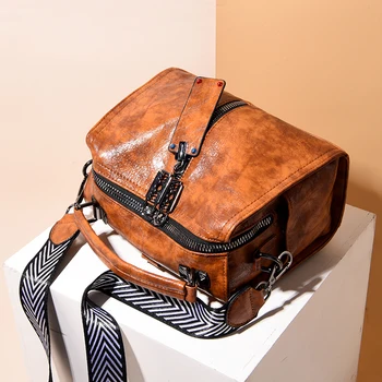 

New Women Leather Backpack fashion Ladies Backpacks For School Retro Sac a Dos Femme Female School Shoulder Bags Mochilas Preppy