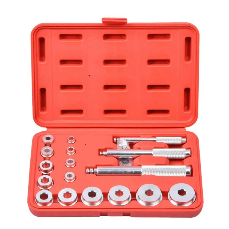 17Pc Bearing Race And Seal Bushing Driver Set Removal Tool Universal