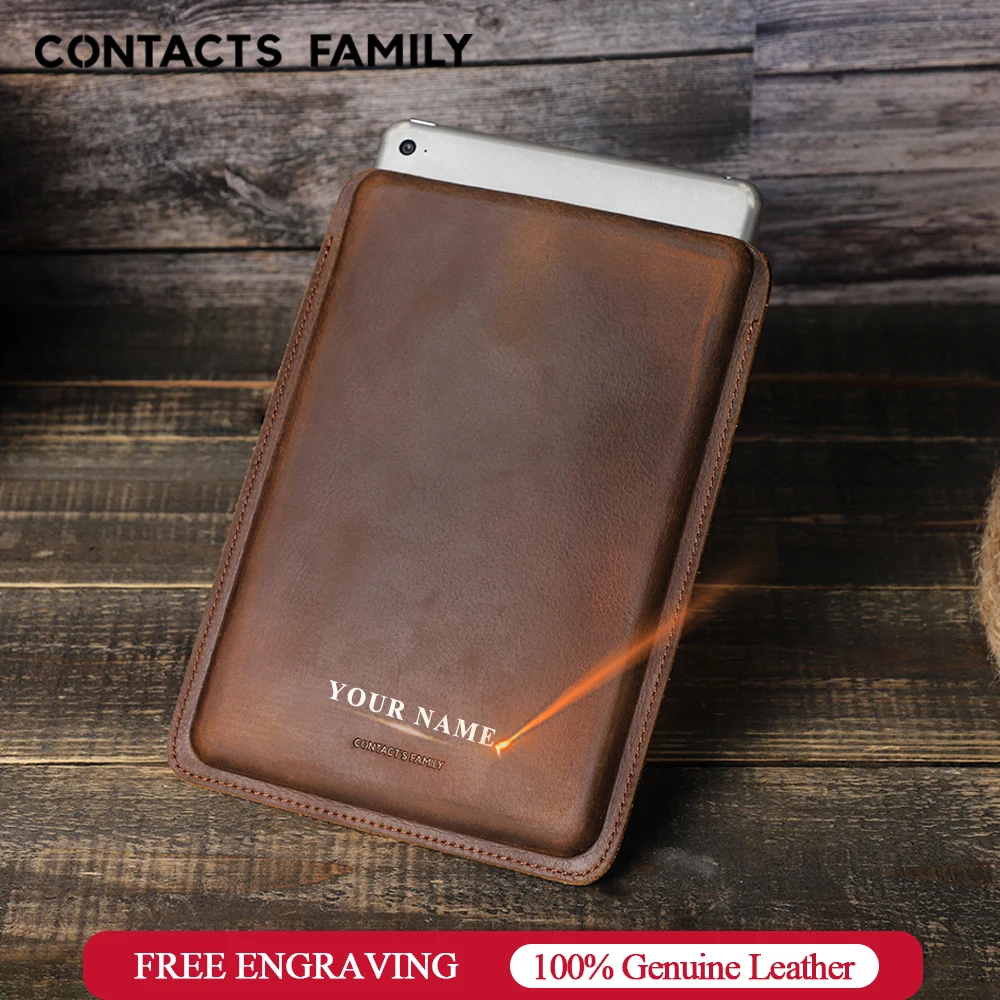 Contato da Família Vaca Capa de Couro para Ipad Mini 8.3 Polegada 2023 Capa para Ipad Mini Ipad Mini 6th Geração