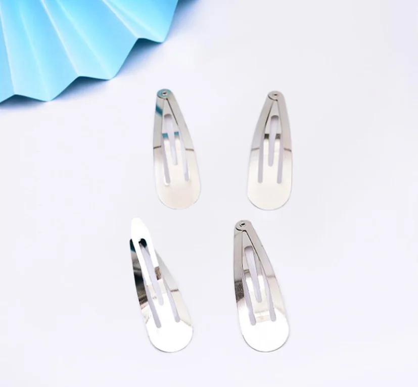 10pcs/lot 4cm Metal Hair Clips Girls Headdress Accessories Barette Hairpins pin hair clips hair accessories