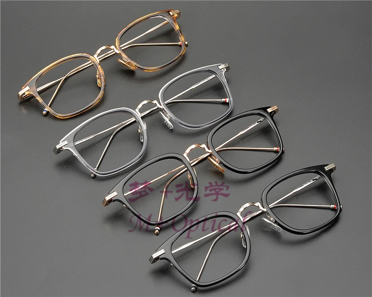 Limitted edition, винтажные очки, сверхлегкие, чистый титан, оправа, TBX905, Ретро стиль, квадратные очки,, Япония, сделано, качество
