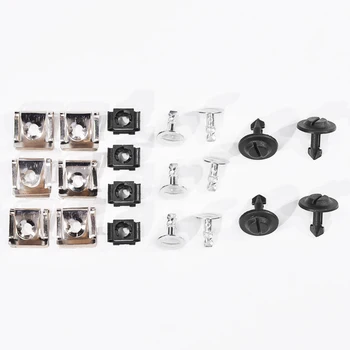 

20Pcs/Set Undertray Guard Engine Under Cover Fixing Clips & Screw KIT For AUDI A4 A6 for VW Passat B5 1998-2005