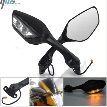 

LED Turn Lights Side Mirrors Turn Signal Indicator Rearview Mirror Motorcycle For Yamaha YZF-R15 V3 R15 V3 2017 2018 2019 2020