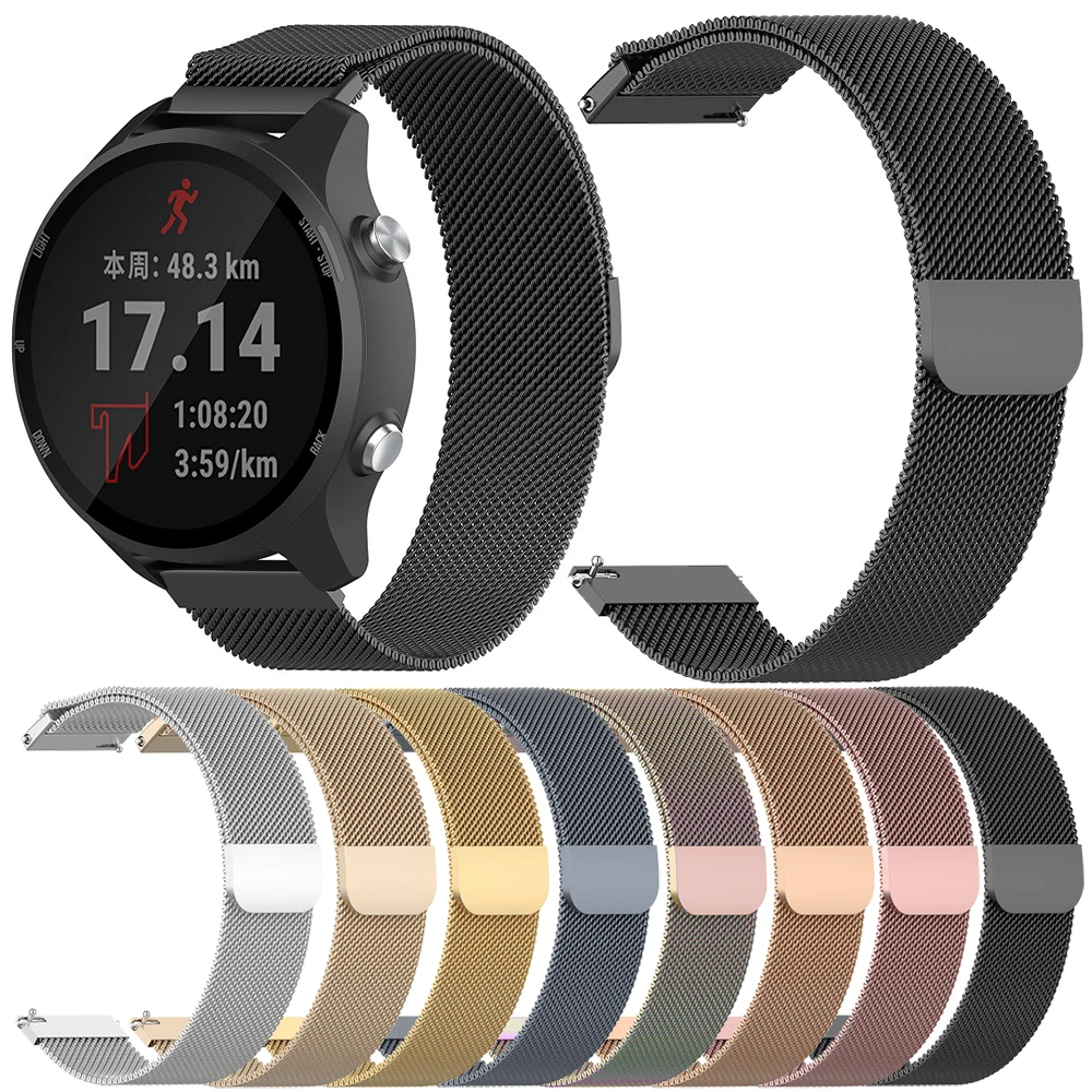 

Essidi 20MM Strap For Samsung Galaxy Active 2 40 44mm Milanese Magnetic Smart Bracelt Band For Samsung Galaxy Active 40mm Watch