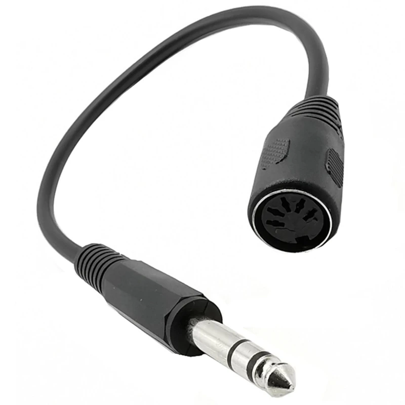 Adaptateur métallique 3.5mm stéréo fiche vers 6.35mm (1/4 pouce) stéréo jack,  plaqué or - Monoprice®