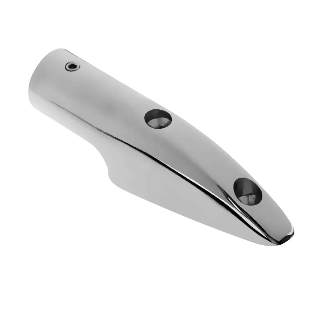 MARINE BOAT YACHT RAIL END STAINLESS STEEL HANDRAIL FITTING 7/8\
