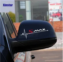 

2PCS Automotive decal automotive rearview mirror decal for Ford smax-max rear view mirror decal accessories