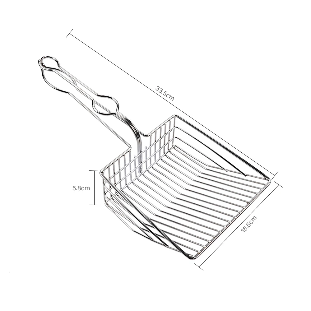 Металлический совок для кошачьего туалета, совок для туалета, сито для домашних животных, совок для кошачьего песка, товары для уборки домашних животных, инструменты, новинка