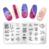 PICT You Nail Stamping Plates Letter Line Design Stainless Steel Stamping Template Nail Design  Nail Art Image Plate ► Photo 2/6