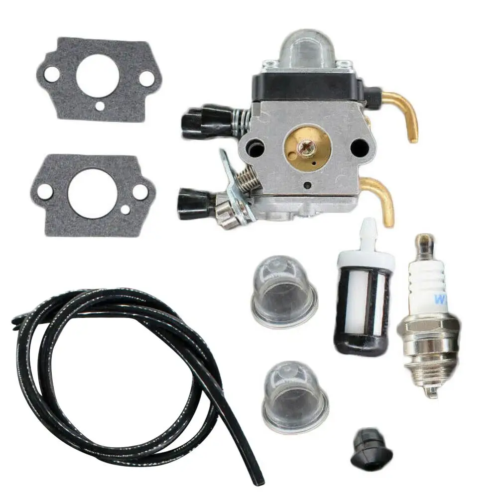 

Carburetor Carb Kit Air Fuel Filter Kit For Stihl FS38 FS45 FS46 FS55 FS74 FS75 FS76 FS80 Trimmer Carburetor Wholesale