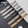 14MM 16MM 18MM 19MM 20MM Stainless Steel Watc Strap For TISSOT Watch band 1853 T41 T17 Silver Golden Rose Gold watch bracelet ► Photo 1/6