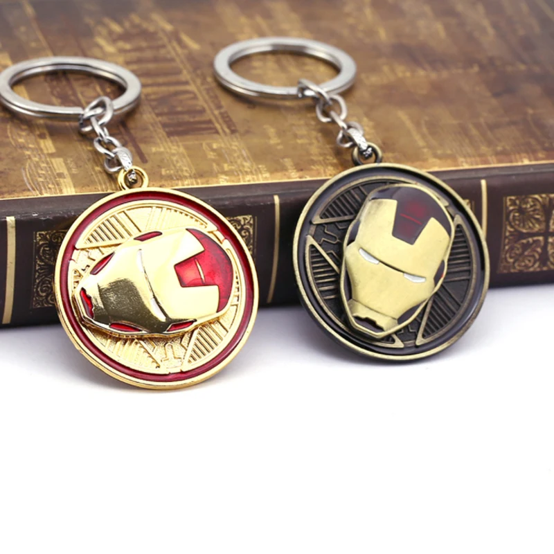 

Marvel Keychain Avengers Thor Hammer Key ring Ironman Captain America Key chain Thonas Hulk Loki Keyring Pendant Metal Keychains