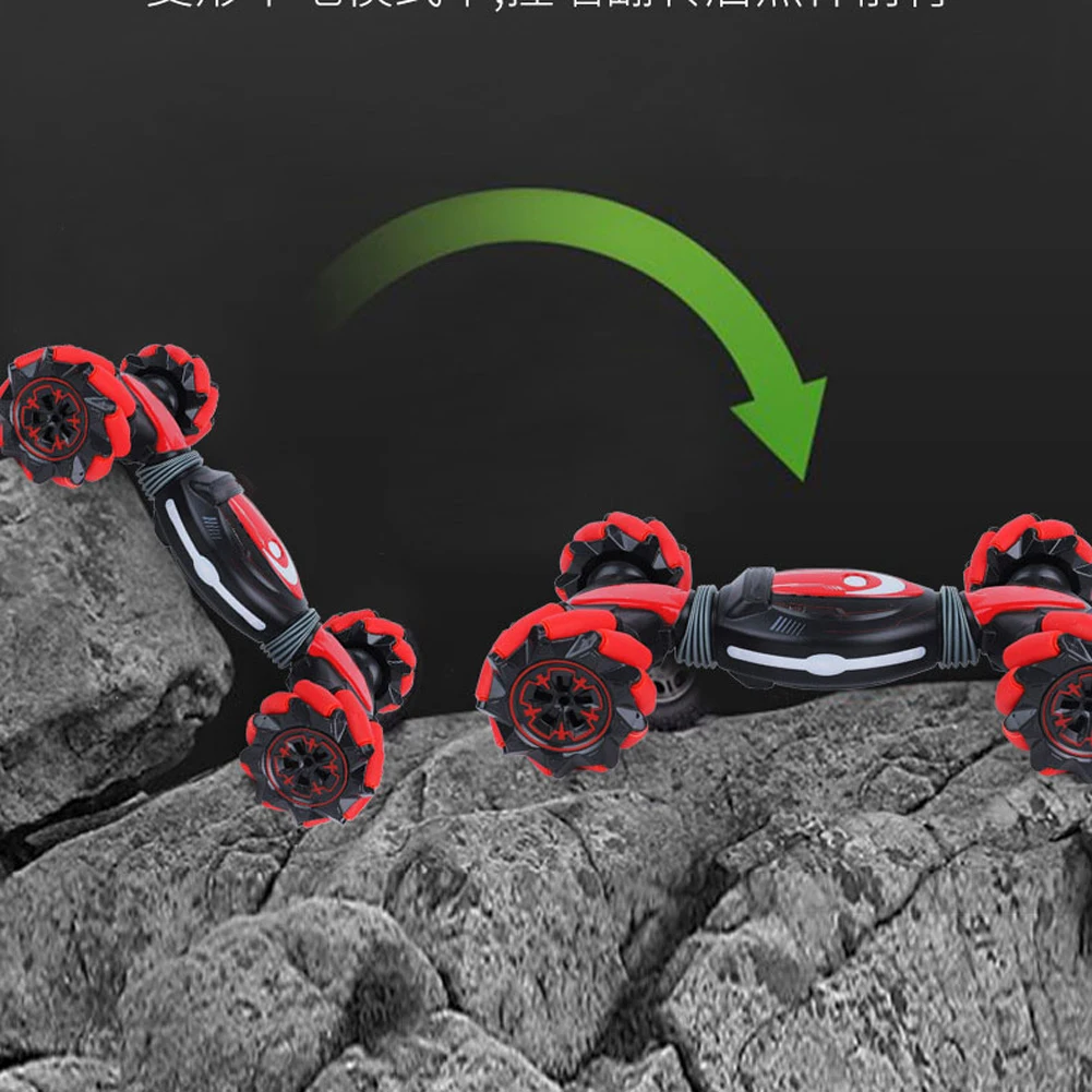 Beste Rc Stunt Auto 2.4G Smart Gebaar Inductie Draaien Off Road Voertuig Licht Muziek Drift Dansen Vervorming Klimmen Stunt auto S