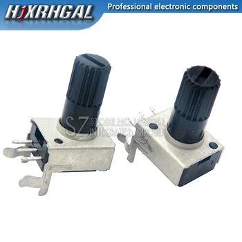 

5pcs RV09 Horizontal12.5mm Shaft 5k 10k 50k 100k 0932 Adjustable Resistor 9 Type 3pin Seal Potentiometer igmopnrq