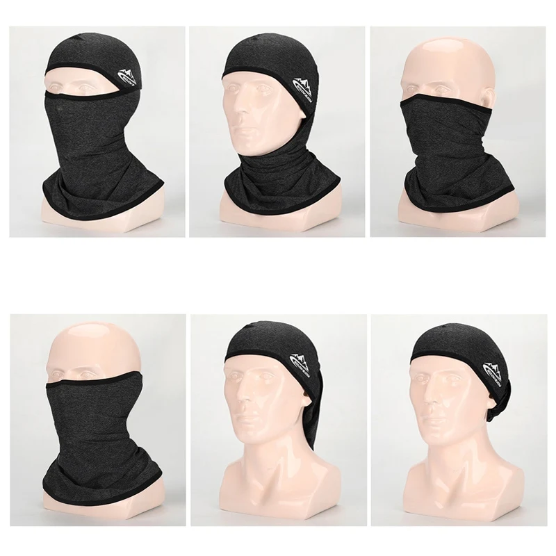 Для активного летнего спорта Пыленепроницаемая велосипедная Лыжная маска-Балаклава маска для лица головной убор дышащий Защита от солнца шарф