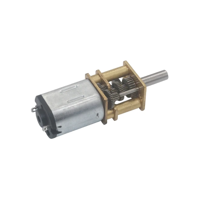 DC 12V 24V Getriebemotor 3RPM-1000RPM Metall Getriebe Micro