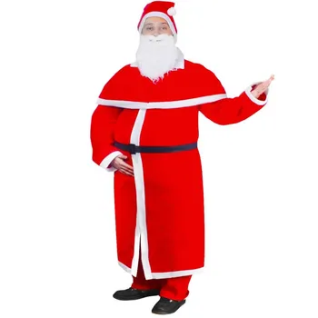 

Santa Suit Christmas Santa Claus Costume for Men Women Adult Costume Santa Outfit Costumes Party Cosplay Outfits