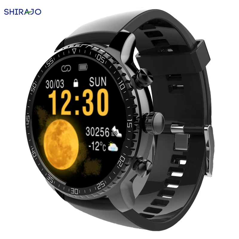Смарт часы SHIRAJO спортивные с Bluetooth браслет для здоровья пульсометр фитнес шагомер