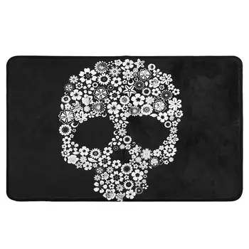

1 Pc Printed Washable Durable Creative Anti-slip Foot Pad Door Mat Ground Mat for Kitchen Living Room Bathroom