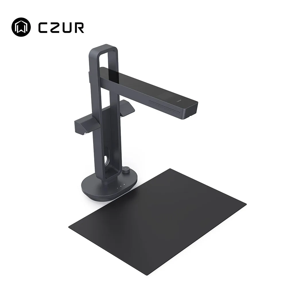 CZUR Aura X Pro Personal Book Scanner Portable Document Scanner with Built-in Battery  for A3 A4 Size Smart Table Led Desk Lamp