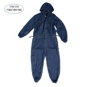 

work gloves Denim Coverall Electric Welding Suit Labor Insurance Clothes Auto Repairman Workwear