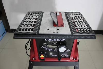 10 "раздвижная Настольная пила для деревообработки 255 мм DIY циркулярная по