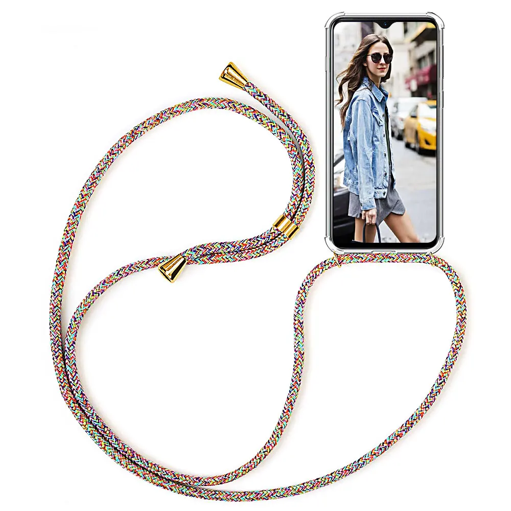 Ремешок шнур цепочка для One Plus 7T Pro Funda Necklace Lanyard Carry to hang For 6 6T 7 Cover Coque|Бамперы| |