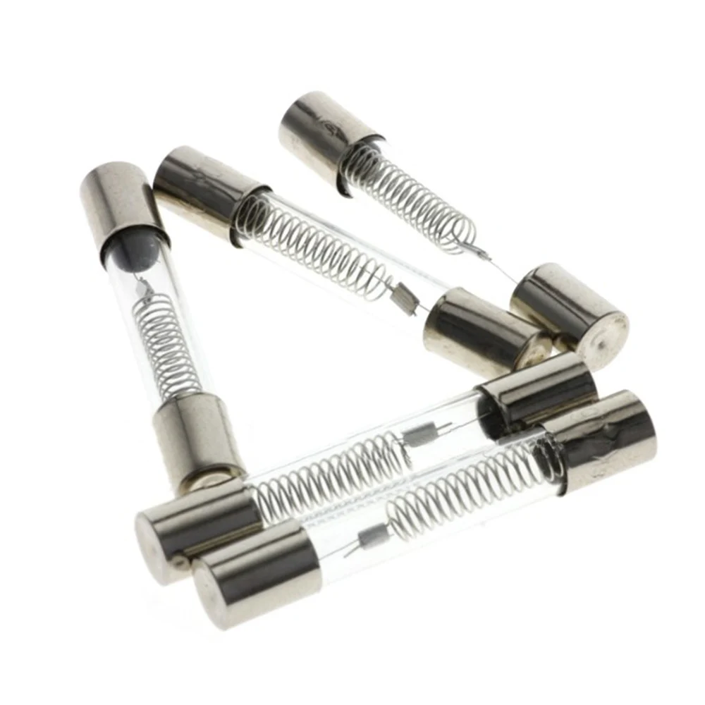 10pcs 5kv 0.65a0.9a Microwave Highpressure Oven Fuse 6*40mm Glass