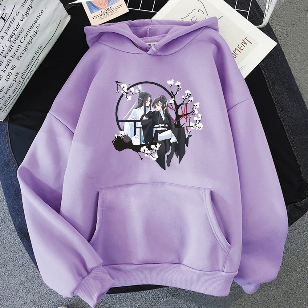 Anime Mo Dao Zu Shi Hoodie Streetwear Women The Untamed Lan Wangji Wei Wu  Xian Print Hoodies Harajuku Itself Sweatshirt Moletom - Hoodies \u0026 ...