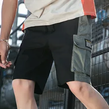 MRMT, брендовые летние новые мужские комбинезоны, трендовые хлопковые короткие штаны для мужчин, много сумок, повседневные сшитые штаны