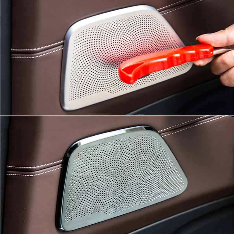 Автомобильная задняя дверь Стереодинамик украшение рамка крышка наклейка для BMW 5 серии G30-19 интерьер громкий динамик декор отделка