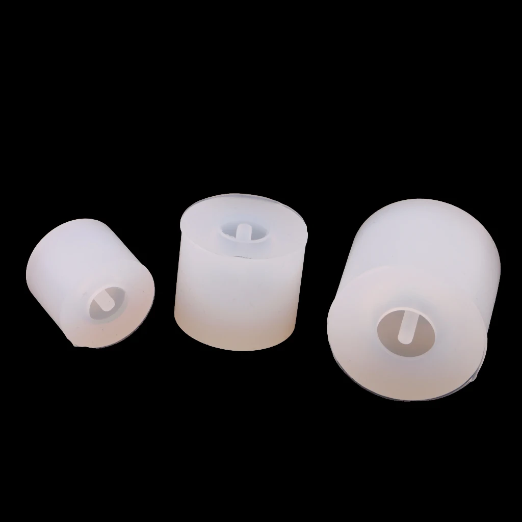 3 Pieces Sphere Shaped Silicone DIY Molds Jewelry Making Mould Tool for Resin Casting 9mm/12mm/16mm