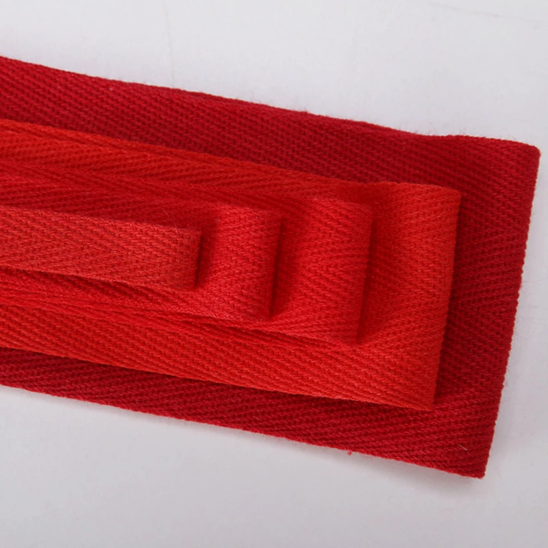 50 Yards Eco-Friendly Cotton Ribbon High Tenacity Belt Bag Lable Ribbon Sewing Tape Bias Binding DIY Crafts Accessories ribbon decoration ribbon supplies label tape sewing ribbon cotton ribbon cotton bias tape labeling ribbon label ribbon