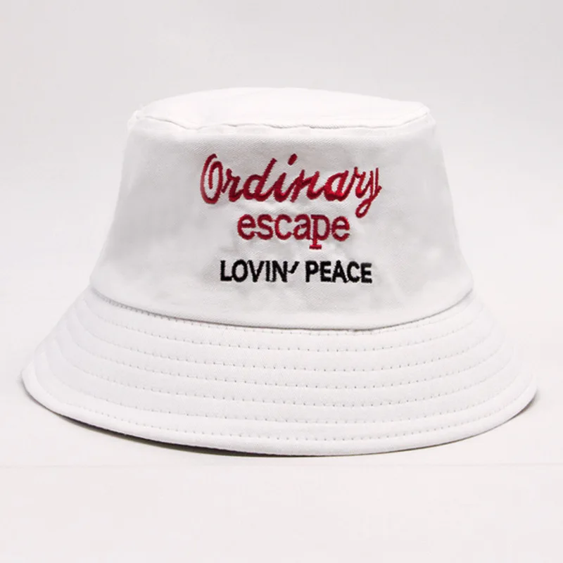 black white yellow Summer Women Men Couple hats unisex Fish Hat Hip Hop Cap Panama Bucket Hat Sun protection Fisherman Hats Cap