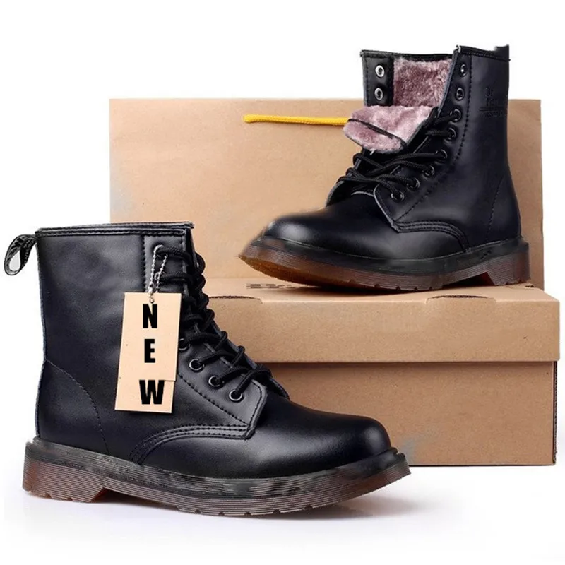 

Men Boots 2020 Spring Autumn Ankle Boots Winter Women Genuine Leather Boots Man Equestrain Western Basic Desert Boots