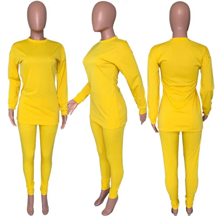 2020 2 piece set women clothing MOQ 1PC two piece set women clothing New women clothing two piece sets