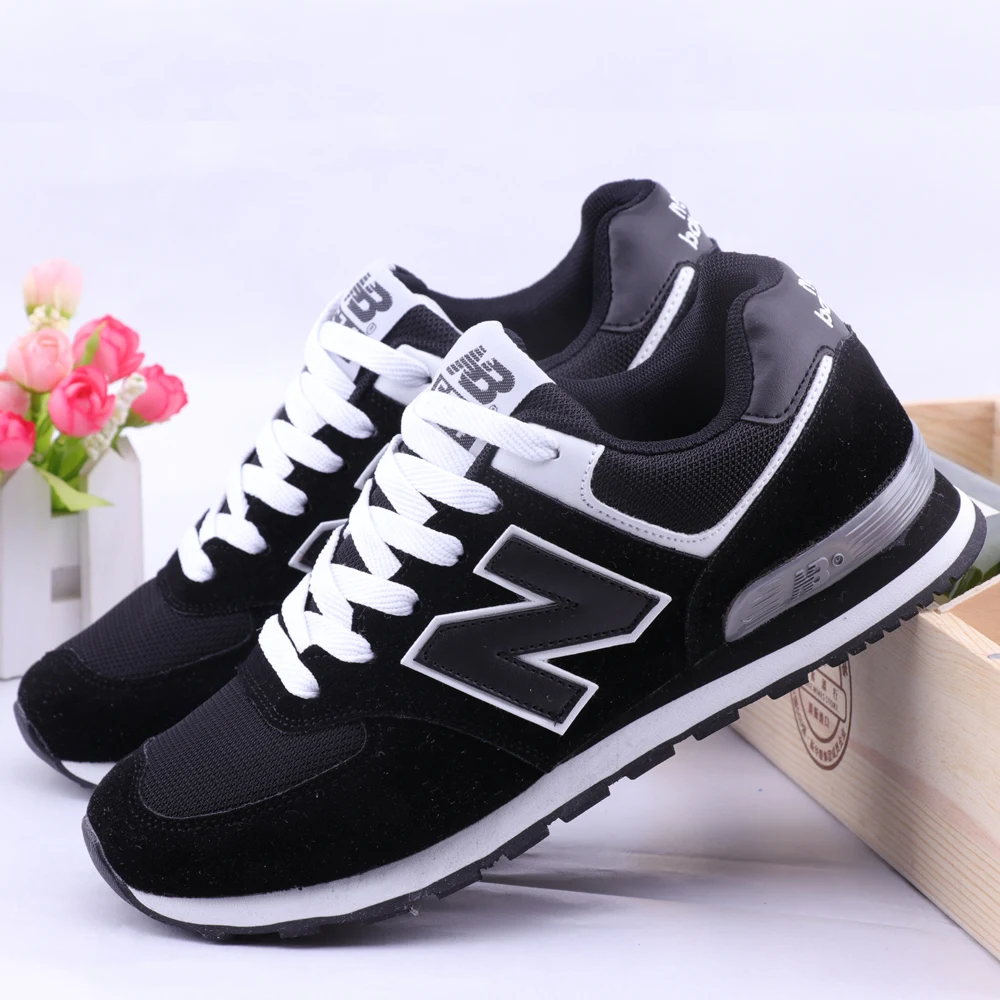 

New N New Balance Men/Women NB574 Cross-Country Canvas Walking Shoes Unisex Suede 574 sneakers Soft Jogging Light Outdoor Shoes