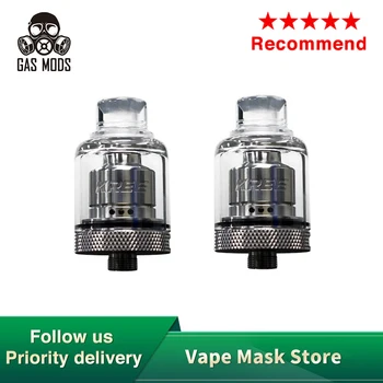 

Original GAS MODS Kree RTA 2ml Capacity wi/ Easy Single Coil Building Deck 22mm RTA Atomizer Vape Tank E-cig Vaporizer vs Zeus X