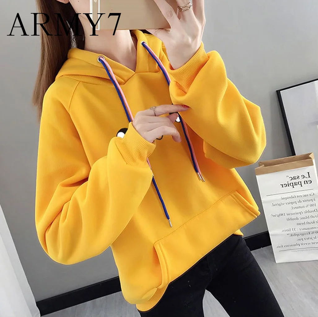 yellow hoodie plus size