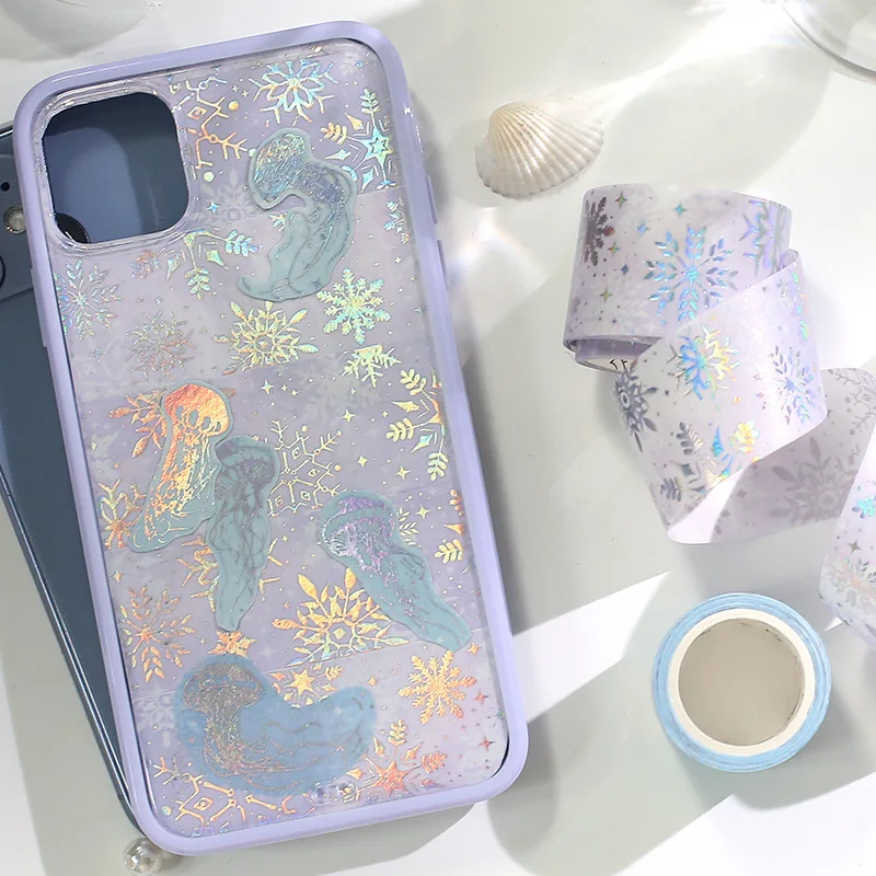 Washi Tape 30mm Wide Dream stars laser Masking Magic map Decorative Adhesive Tapes Scrapbooking Sticker Stationery