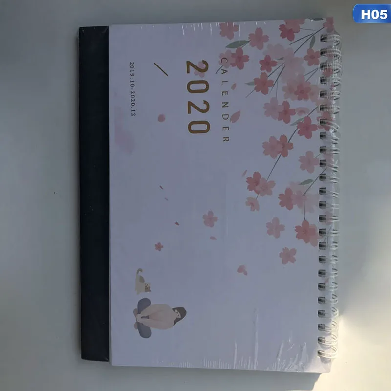 5 Год свежий календарь вишни DIY Настольный календарь ежедневник 14*22 см - Цвет: 5