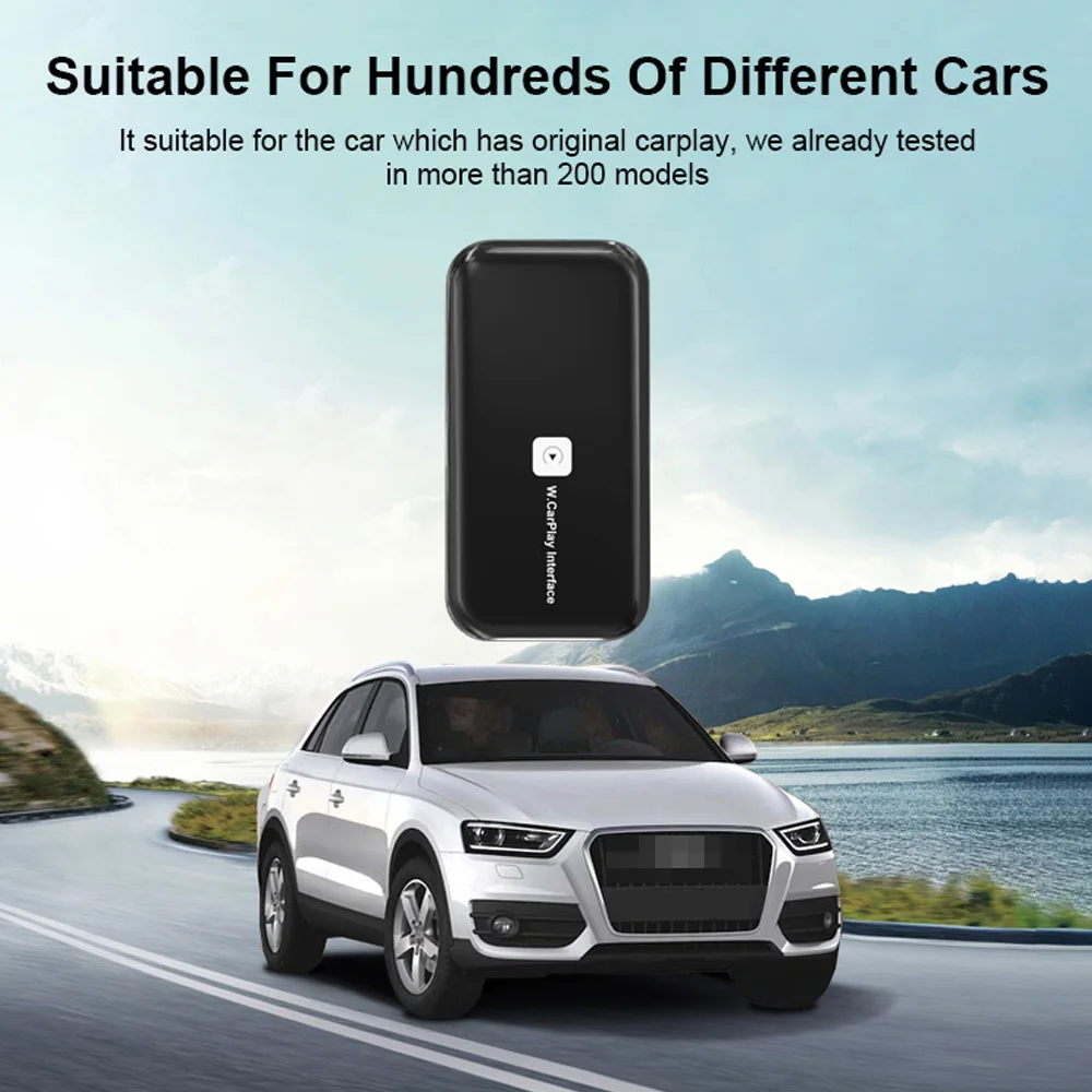 5G Wireless Apple Carplay Dongle Mirrorlink Smart Media Box Car Play Wifi Adapter USB for  IPhone  Android Phone Accessories
