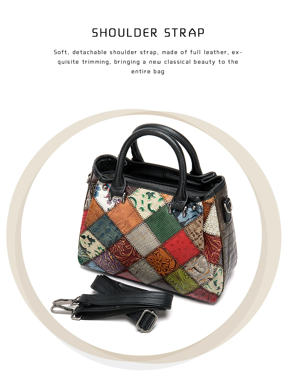 WESTAL, женская сумка из натуральной кожи, большая сумка для женщин, сумки через плечо, Лоскутная Дизайнерская кожаная сумка, женские сумки, 203