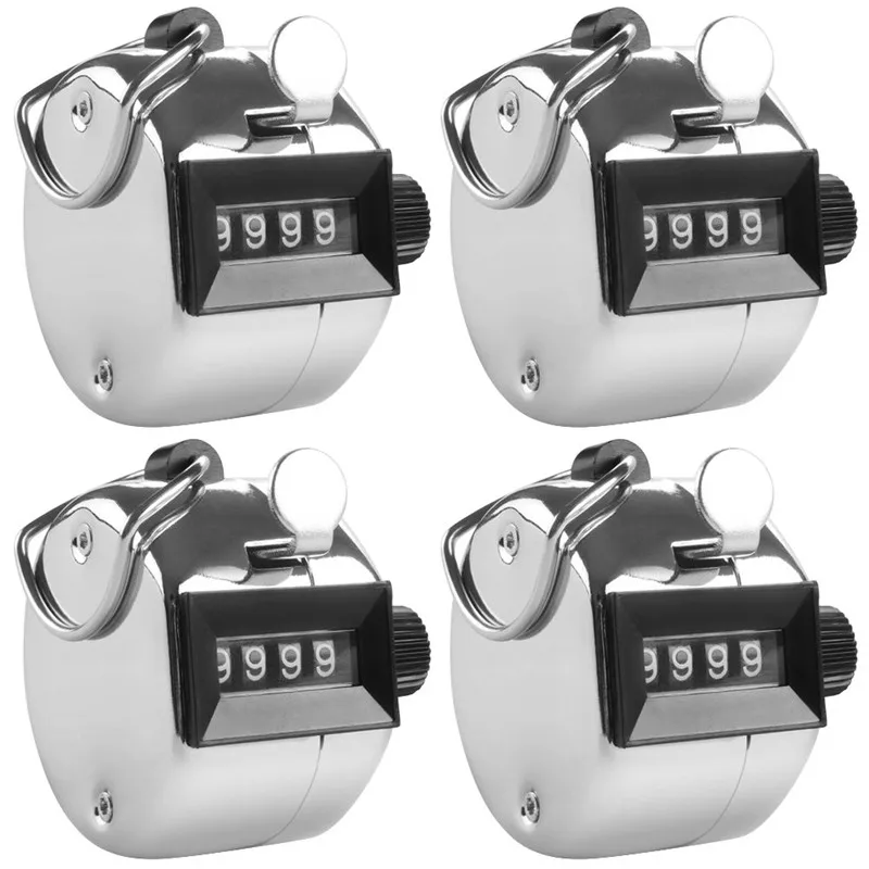 Digital Hand Tally Counter Pitch Counter Clicker Handheld Mechanical Number Click Counter (1)